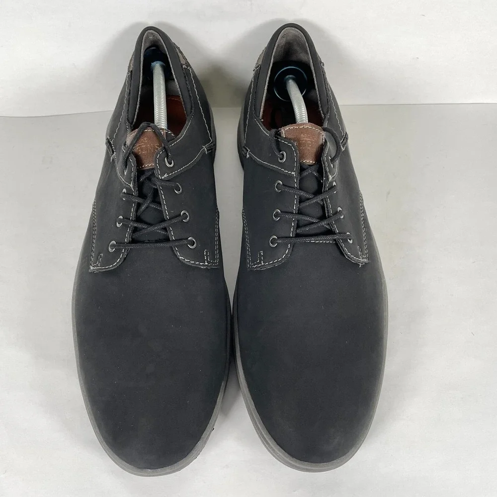 Earth Origins Winstead Oxford Shoes Mens Size 12 M Black Synthetic Lace Up Dress
